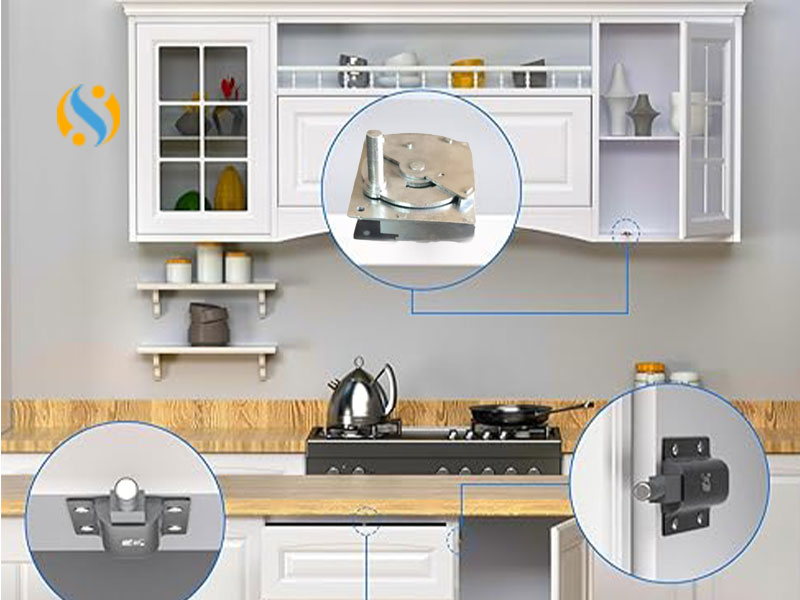 قفل-فشاری-کابینت